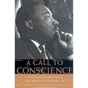 Pre-Owned A Call to Conscience: The Landmark Speeches of Dr. Martin Luther King, Jr. (Hardcover 9780446523998) by Martin Luther King, Clayborne Carson, Kris Shepard