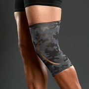 Tommie Copper Sport Compression Knee Sleeve, Grey Camo, Small/Medium, 1 Count per Pack