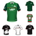 thumbnail image 2 of Réplica 1:1 de la camiseta de rugby local/visitante/entrenamiento de South Sydney Rabbitohs 2024 (nombre y número personalizados), 2 of 5