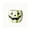 style A, variant on Glazed Ceramic Ghost Face Halloween Decorations, Cute Figures Planters Desk Shelf Ornament, Halloween Gifts for Indoor Tabletop Decor