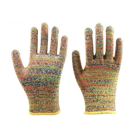 

Cut Resistant Gloves 1 Pair Agriculture Gardening Gloves Protective Washable Kitchen Gloves Housework Hppe Working Safety Gloves
