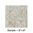 thumbnail image 1 of FASÄDE Quilted Decorative Vinyl Backsplash Panel in Vintage Metal (6X6 Inch Sample), 1 of 5
