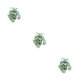 thumbnail image 1 of Cateissary Hermosas plantas de terrario - Naturaleza en interiores Sin necesidad de riego Plantas Decoraciones artificiales Hoja de sandía Type1 NO1, 1 of 6