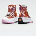 thumbnail image 3 of Converse Run Star Hike High A00551C Women's Jungle Orange & White Shoes DJ251 (6), 3 of 4