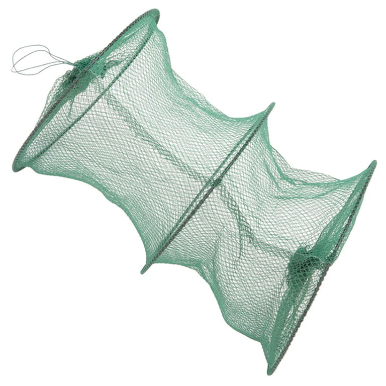 Green Plastic Foldable Net Crab Trap, Size: 70 X 25 cm at best
