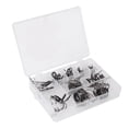 thumbnail image 2 of Kit de guía para caña de pescar de cerámica y acero inoxidable de 75 piezas, anillos de ojo de doble pie para caña de pescar de mar, 2 of 8