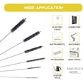 thumbnail image 4 of Pakyozj Straw Cleaner Brush Set,6 Piece Long Drinking Straws Cleaning Brush Pipe Tube Tiny Brushes 10-inch, 4 of 7