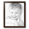 thumbnail image 2 of ArtToFrames 14" x 17" Walnut Picture Frame, 14x17 inch Brown MDF Poster Frame (WOM-4094),  Pack, 2 of 8