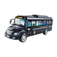 thumbnail image 4 of Autobús urbano de juguete para niños, autobús eléctrico con sonidos y luces, decoración, recuerdo de fiesta con puerta que se puede abrir, regalo de aplastar, 4 of 8