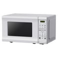 thumbnail image 3 of Black+Decker 0.7 Cu. Ft. 700W Compact Kitchen Countertop Microwave Oven, White, 3 of 7