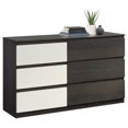 thumbnail image 2 of Pemberly Row 6-Drawer Contemporary Engineered Wood Bedroom Dresser in Ash, 2 of 7