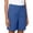 Blue, variant on Women's Cargo Shorts, Comfy Cargo Shorts Vacation Outfits Stretch Athletic Shorts Summer Outdoor Work Shorts Casual High Waisted Shorts Multi Pockets, Black L