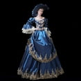 thumbnail image 4 of KEMAO Rococo Baroque Marie Antoinette Dresses 18th Century Renaissance Costumes Historical Period Dress Ball Gown, 4 of 5