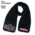 thumbnail image 1 of Roblox bufanda circundante para niños, bufanda de animación de terciopelo de cristal, bufanda cálida de otoño e invierno, juguetes para niños, regalos, 1 of 4