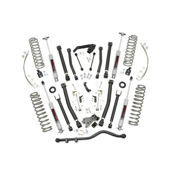 Rough Country 6" Lift Kit (fits) 2007-2018 Jeep Wrangler JK 4DR | X-Series | N3 Shocks | Suspension System | 68322