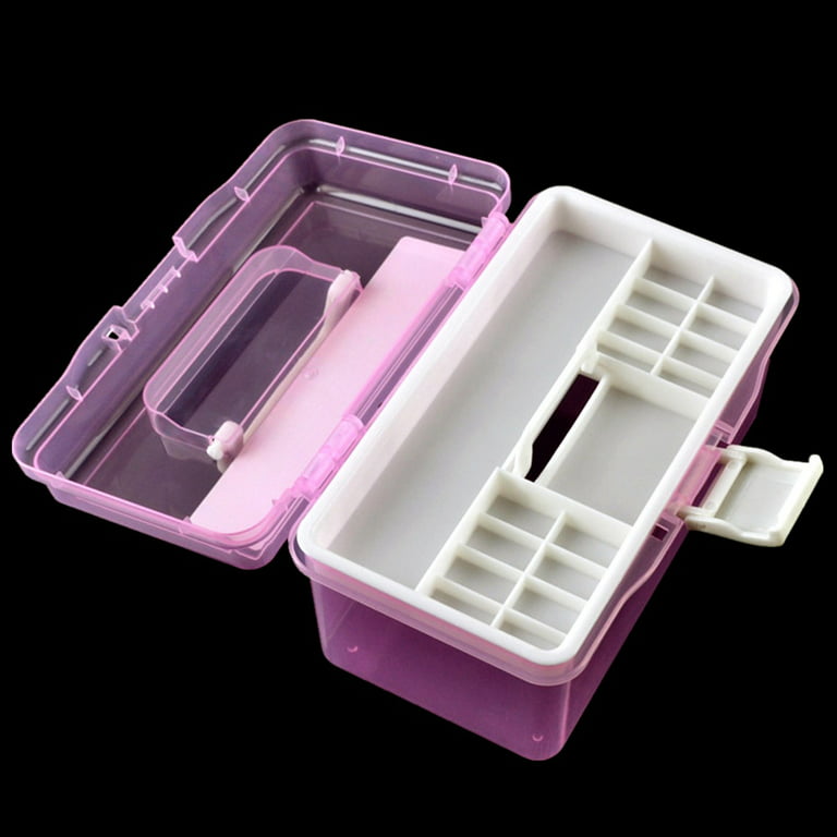 Nail Supplies Organizer Box Nail Polish Storage Case for Nail Tech or Home  Use w