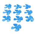 thumbnail image 4 of 10 Pcs 80 mm 4 Blade Propeller Plastic DIY Rotating Toy Model Accessories with 2 mm Hole XR‑149, 4 of 5