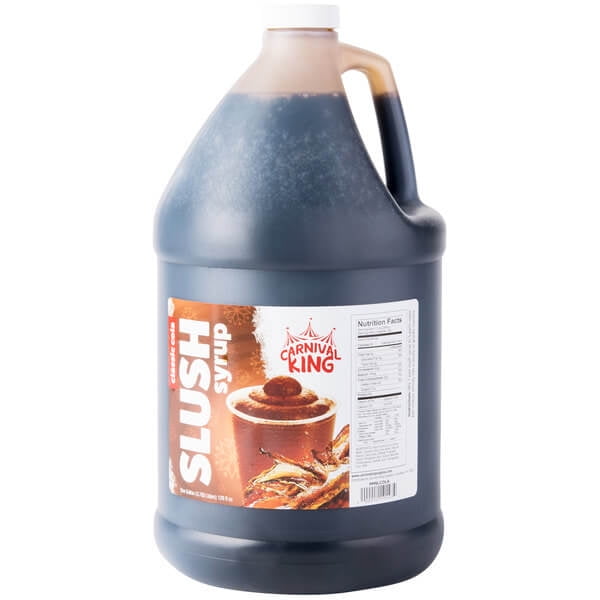 Concession Stand Slushy Syrup 5:1 Concentrate - 1 Gallon Bulk Food Service - Multiple Flavors