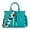 Cow-Turquoise, variant on Wrangler HANDBAG Wrangler Tote Bag for Women Western Woven Shoulder Purse Leopard Print Handbags, Leopard-Brown