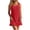 Red, variant on Iyufng Swimsuit Coverup for Women Bikini Cover Up Dresses Adjustable Ties Beach Dress