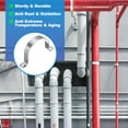 thumbnail image 4 of Uxcell Rigid Pipe Strap, 304 Stainless Steel Conduit Clamp 2 Holes Thicken U Bracket 3" (76mm), 4 of 7
