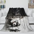 thumbnail image 1 of Soft Flannel Blanket - Game Warm Throws For Children Adults - Cosy Blanket For, 1 of 8