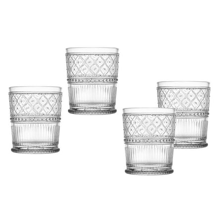 UPC 028199270011 product image for Claro Clear Double Old Fashion Glassware Set of 4 | upcitemdb.com