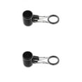 thumbnail image 1 of koolsoo 2pcs Smooth Fishing Rod Guides Eye Rings Part DIY Pole Repair Kit 19mm 21mm, 1 of 8
