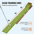 thumbnail image 4 of Golf Putting Mat Indoor Golf Putting Green Golf Training Practice Aid, 4 of 11