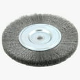 thumbnail image 2 of Forney Industries Wire Wheel, Crimped, 6 in x .008 in x 1/2 in - 5/8 in Arbor, 2 of 4