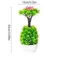 thumbnail image 2 of Wzzjkit Small Fake Plants Potted Artificial Plants for Shelf Desk Home Bathroom Room Coffee Table Decor, Artificial Plants Indoor, 2 of 6