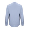 thumbnail image 6 of zfhfof Mens Cotton Linen Henley Shirts Casual Roll Up Long Sleeve Summer Beach Shirt Hawaii Hippie Button Down T-Shirt for Men, 6 of 8