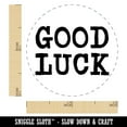 thumbnail image 2 of Good Luck Fun Text Self-Inking Rubber Stamp Ink Stamper - UV Ink - Mini 1/2 Inch, 2 of 7