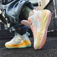 thumbnail image 6 of Bolognifi Men's Basketball Shoes, Classic Training Sports - PINK2_8, 6 of 7