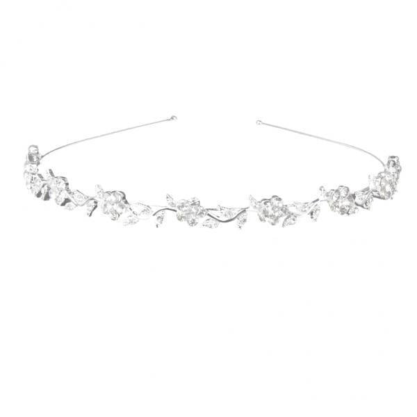 4xPageant Boda Nupcial Corona Cristal Rhinestone Princesa Joyería Tiara 10 Sunnimix Diadema de corona