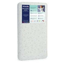 Kolcraft Dual Firm Crib and Toddler Mattress, Antibacterial and Waterproof