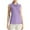 Purple, variant on Womens Tank Tops Plus Size under $5 Sleeveless Turndown Collar Tennis Uniform Solid Color Sports Breathable Tank Blue M