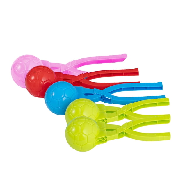 5 piezas Juego infantil con herramientas para la nieve Bolas de nieve Set de bolas de nieve Pinza Artefacto para bolas de nieve