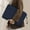 Blue, variant on Solid Color Tablet Tote Bag, Double Zipper and Double Layer Design, 11-inch Waterproof Tablet Storage Bag