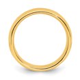 thumbnail image 2 of 925 Sterling Silver Gold Plated Stackable Ring Smooth, 2 of 8