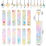 BeYumi Unicorn Rainbow Bookmarks for Kids Girls Inspirational 12Pcs