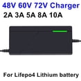 thumbnail image 2 of Cargador inteligente 48V 60V 72V 2A 3A 5A 8A 10A para lipo lifepo4 liion cargador de batería 13S 14S 15S 16S 17S 18S 20S 21S 24S, 2 of 5