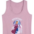 thumbnail image 3 of Frozen - Winter - Adventure? Yes Please! - Women's Racerback Tank Top, 3 of 5