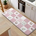 thumbnail image 5 of Pioneer Flower Floral Print Pattern Kitchen Rug Mat,Kitchen Runner Rugs Non Skid Washable,Decorative Kitchen Floor Mats for Kitchen,Sink,Laundry,17"x47.2", 5 of 7