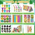 thumbnail image 2 of Set BenLouis de 216 piezas con temática tropical con decoración luau hawaiana para fiestas, 2 of 7
