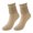 Khaki-mfdNd, variant on OJSFQUFP Crew Slouch Socks Women Retro Scrunch Short Sock Soft Solid Ankle