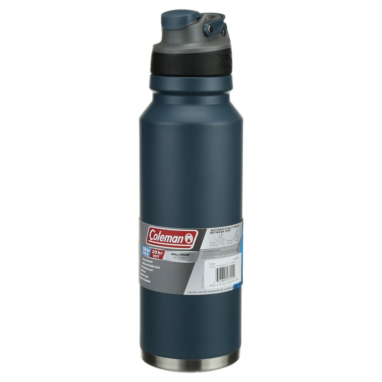 Coleman® Burst™ Vacuum Insulated Stainless Steel Bottle, 40oz.