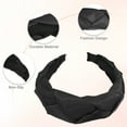 thumbnail image 3 of Solid Wide Headbands Non-slip Fashion Black Hair Hoop 0.35inch Wide for Girl Women, 3 of 6