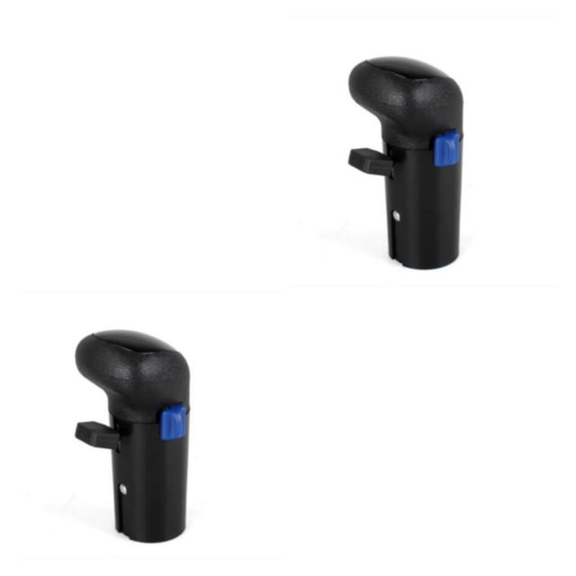Destyer 1/2/3/5 Reliable Replacement Gear Stick For Comfortable Fitment Enhanced Performance Shifter Knob Lever Knob black 2PCS