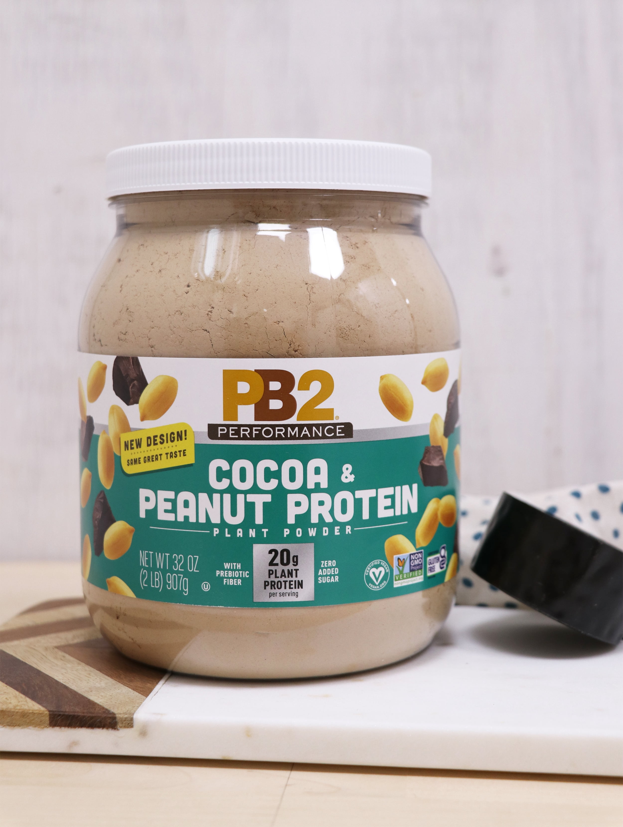 PB2 Performance Cocoa & Peanut Protein Plant Powder, 32 OZ